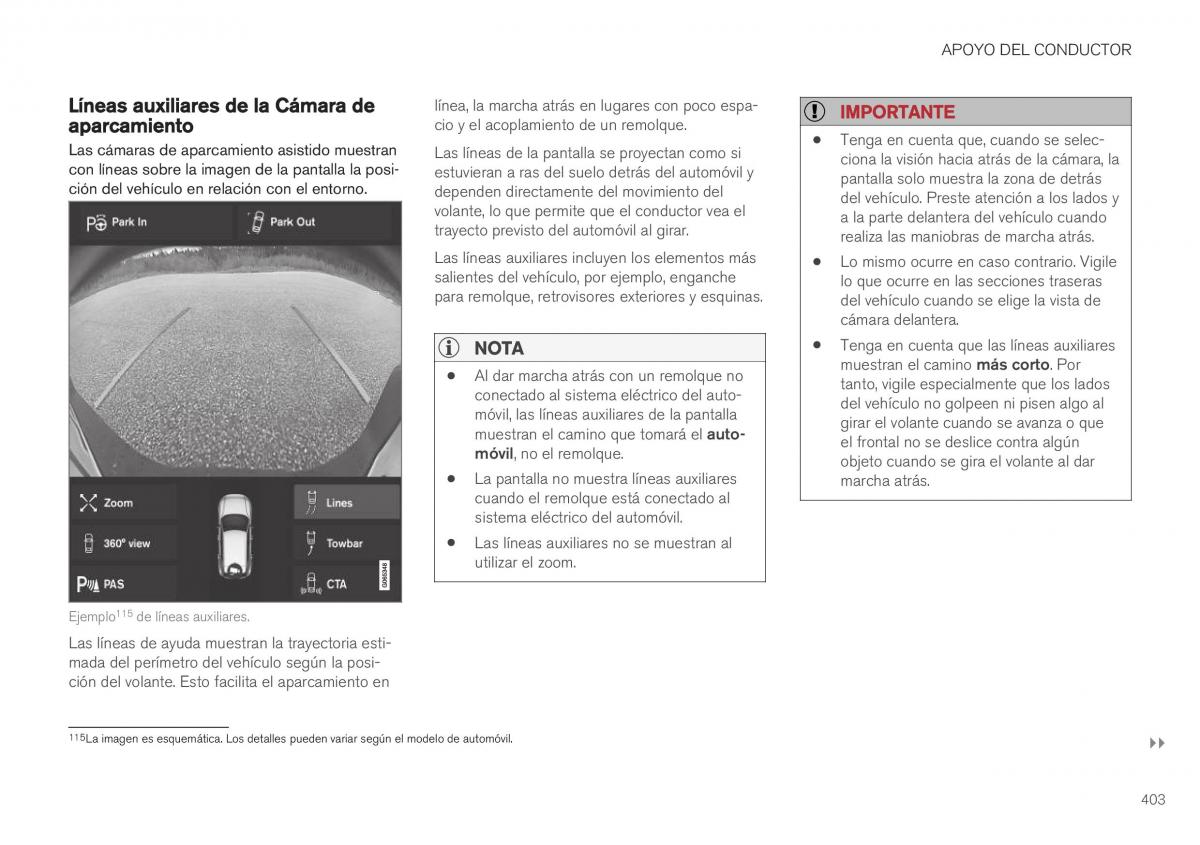 Volvo XC40 manual del propietario / page 405