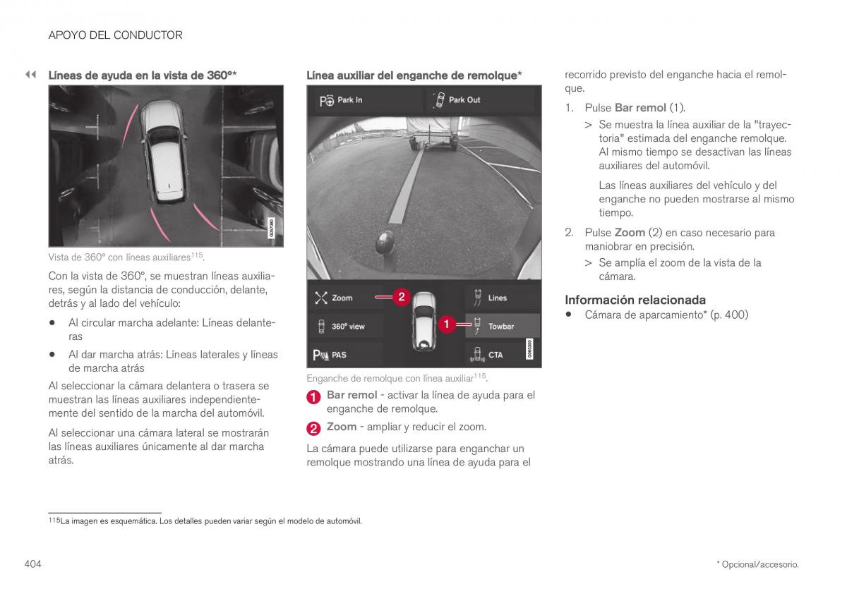 Volvo XC40 manual del propietario / page 406