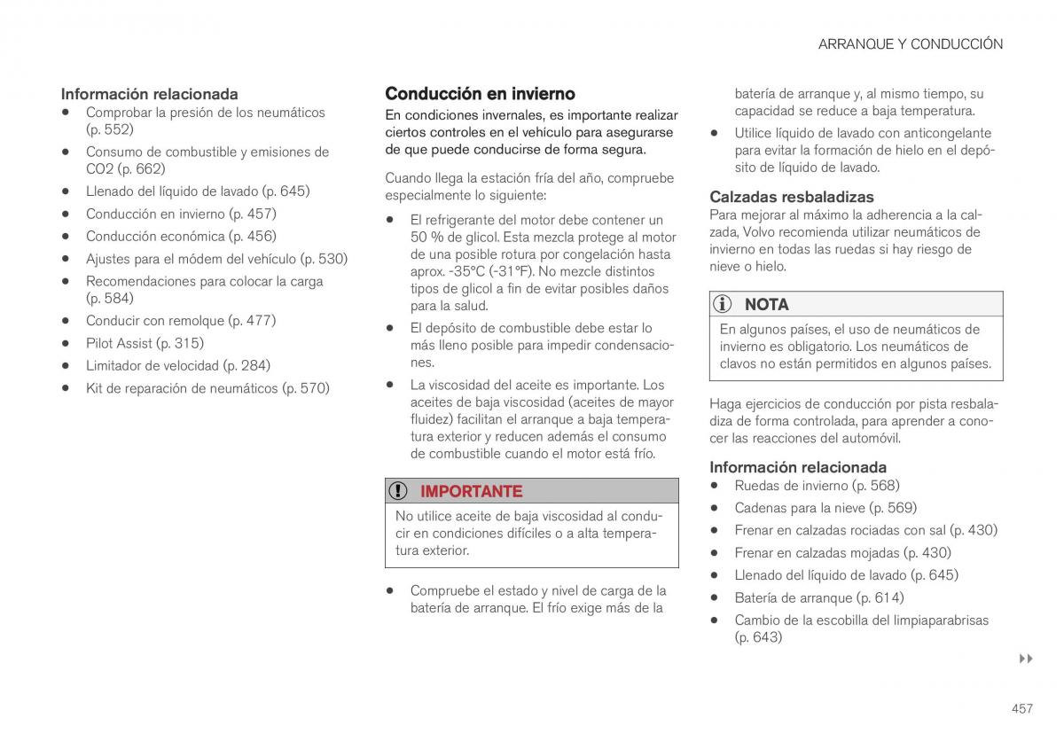 Volvo XC40 manual del propietario / page 459