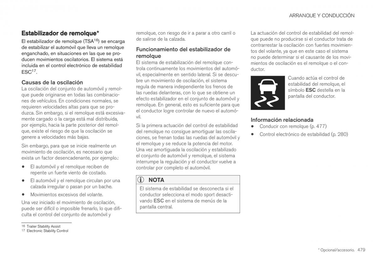 Volvo XC40 manual del propietario / page 481