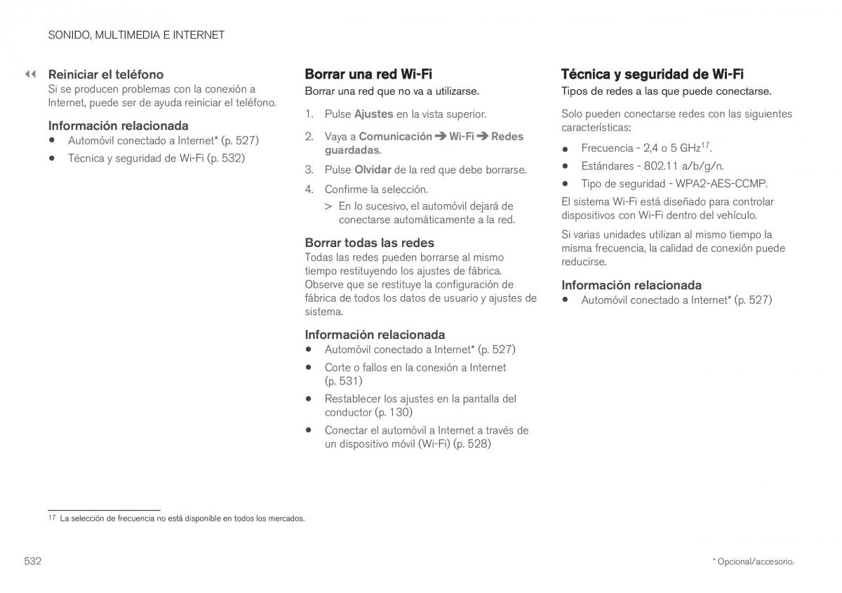 Volvo XC40 manual del propietario / page 534