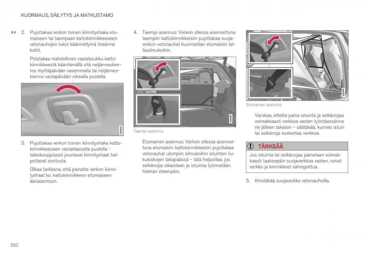 Volvo XC40 omistajan kasikirja / page 552