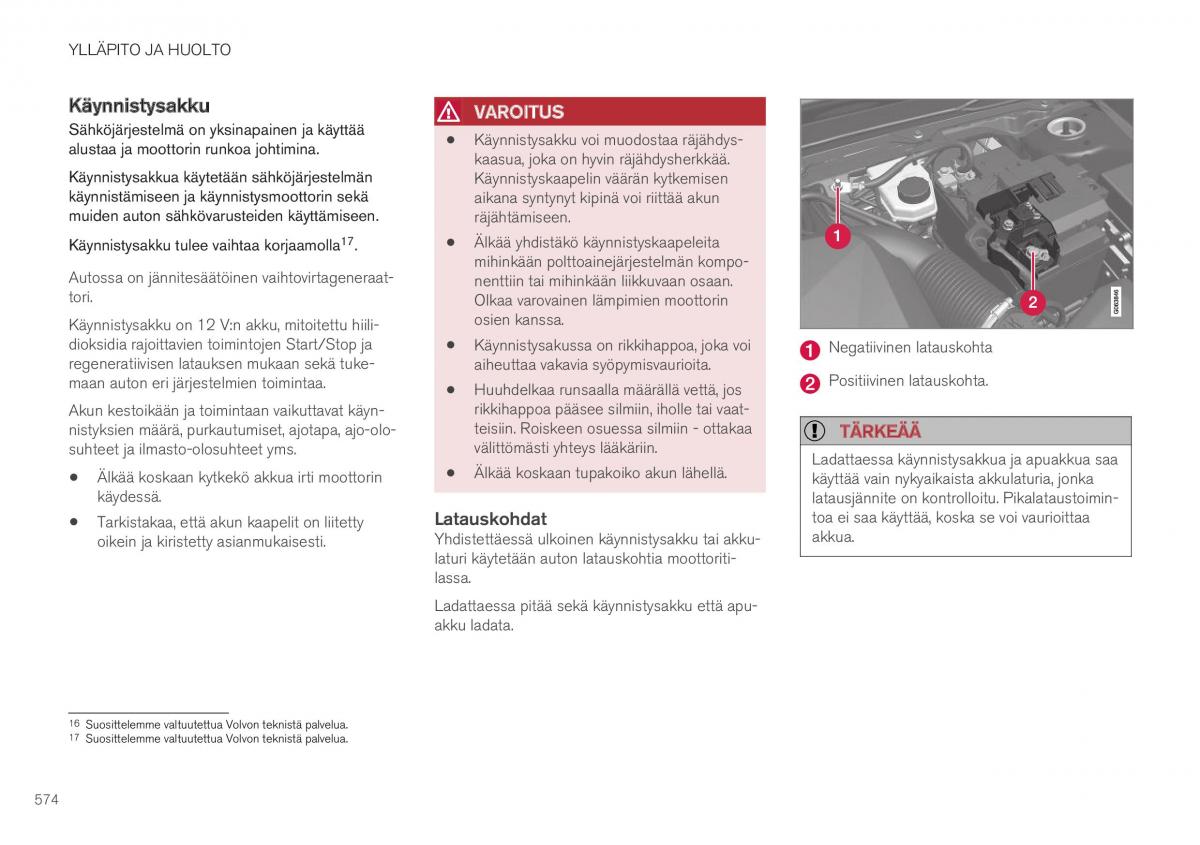 Volvo XC40 omistajan kasikirja / page 576