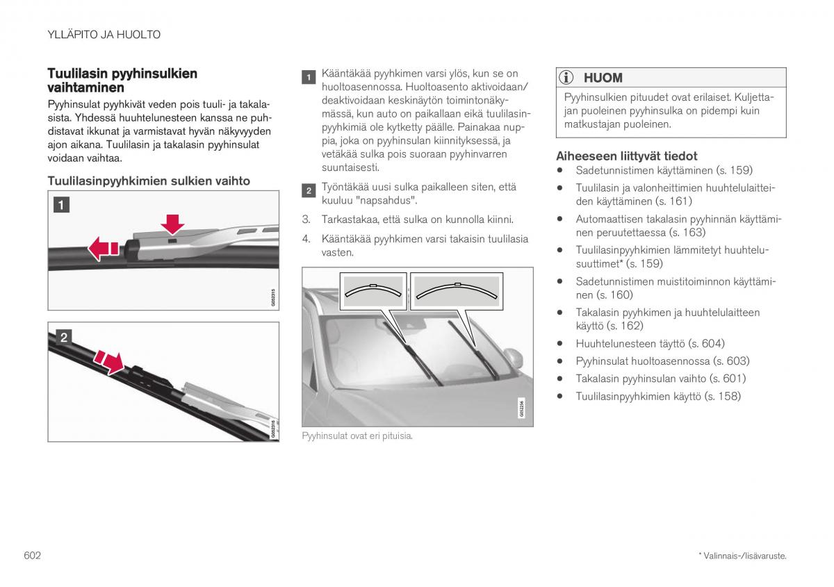 Volvo XC40 omistajan kasikirja / page 604