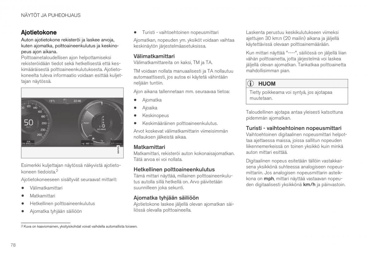 Volvo XC40 omistajan kasikirja / page 80