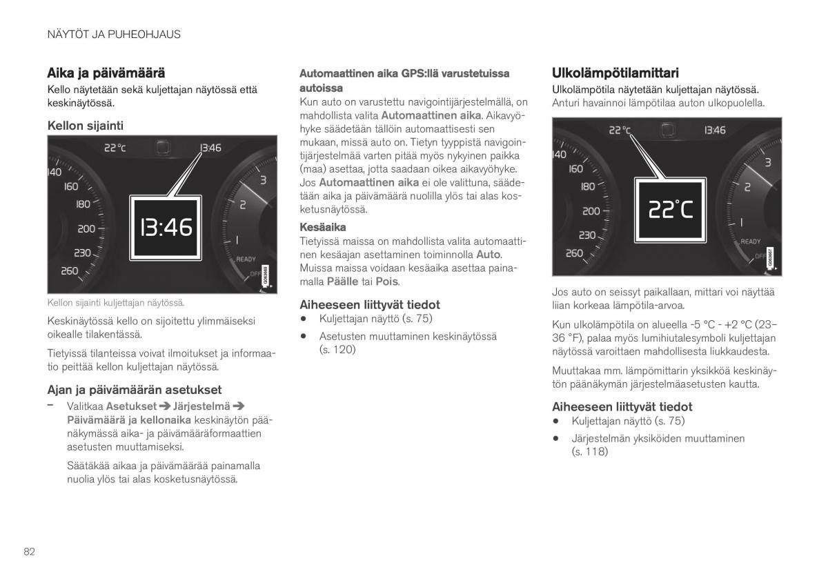 Volvo XC40 omistajan kasikirja / page 84