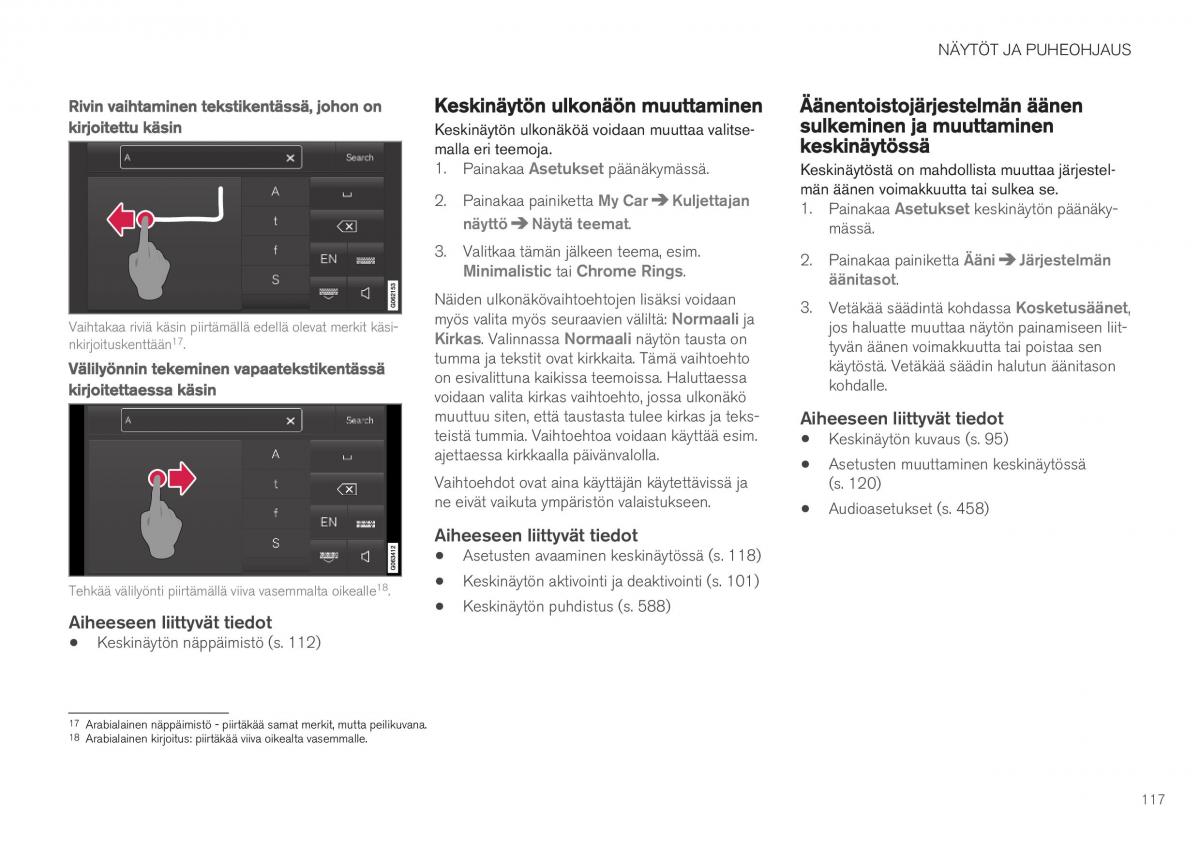 Volvo XC40 omistajan kasikirja / page 119