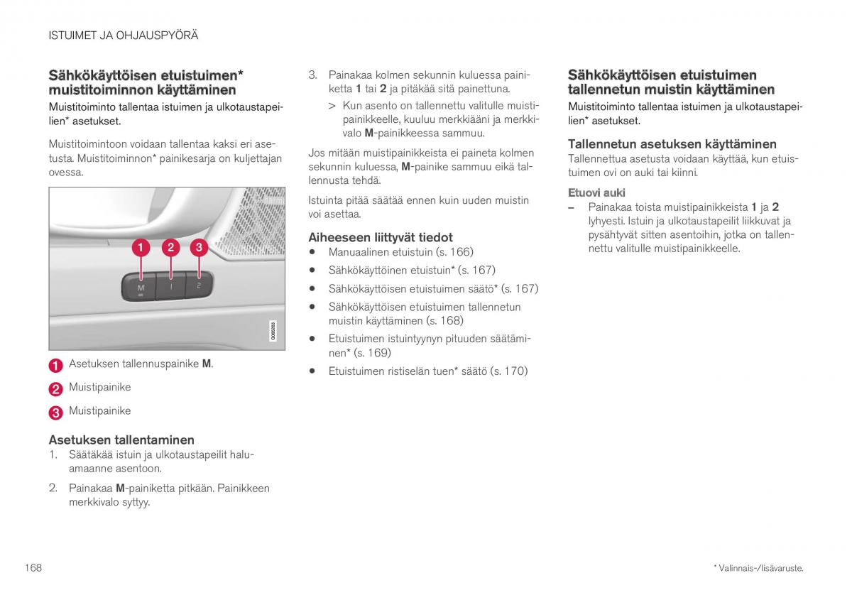 Volvo XC40 omistajan kasikirja / page 170