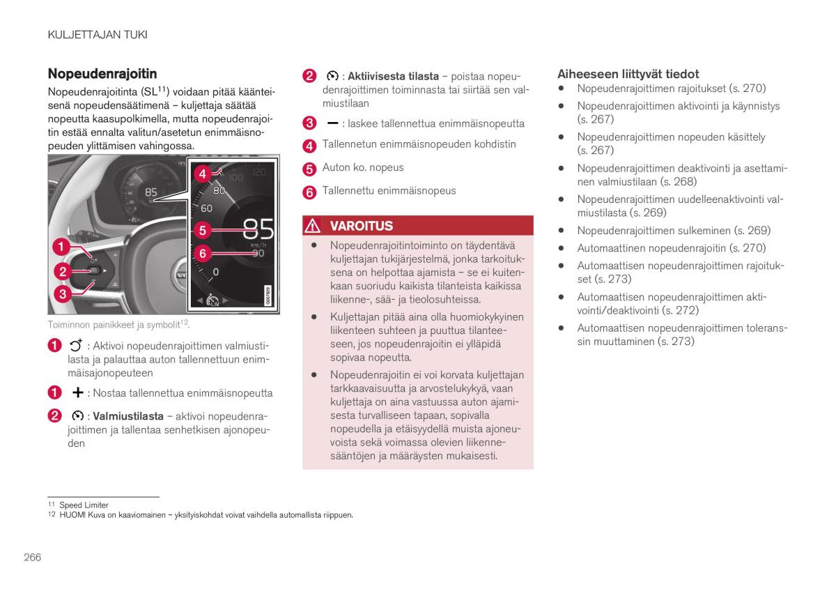 Volvo XC40 omistajan kasikirja / page 268