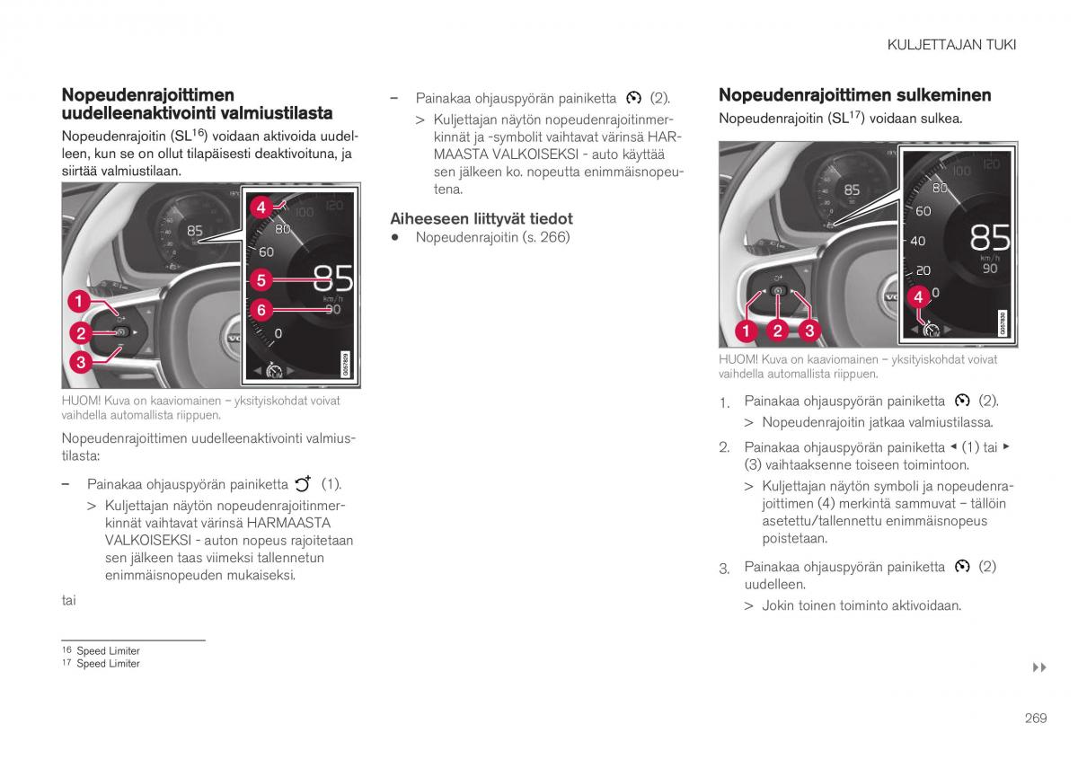 Volvo XC40 omistajan kasikirja / page 271