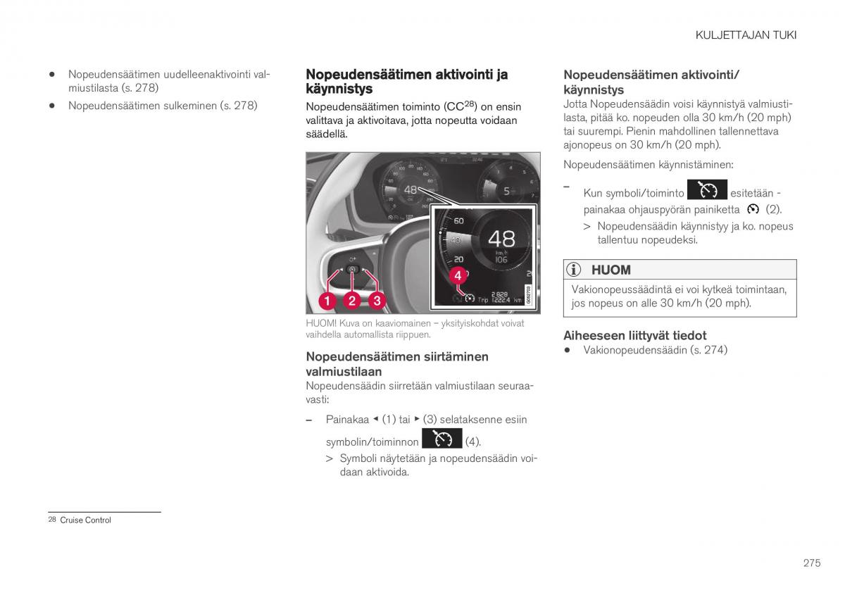 Volvo XC40 omistajan kasikirja / page 277