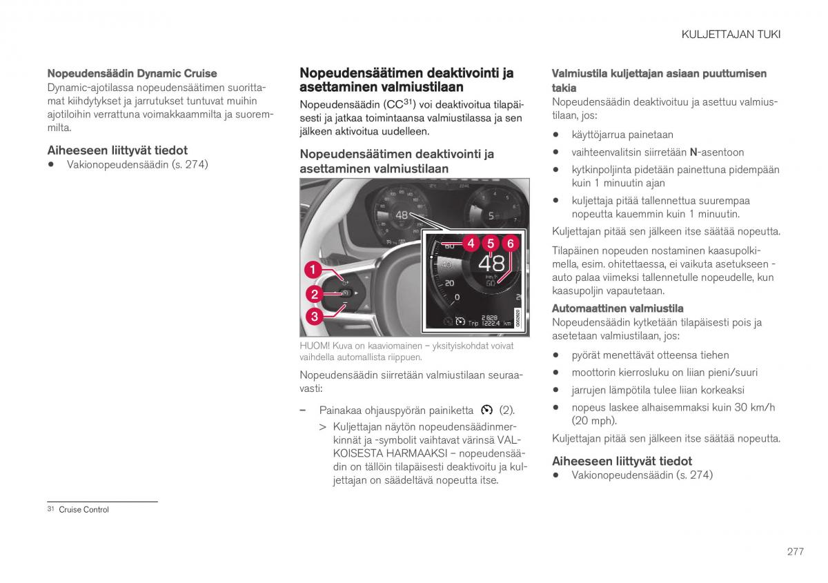 Volvo XC40 omistajan kasikirja / page 279