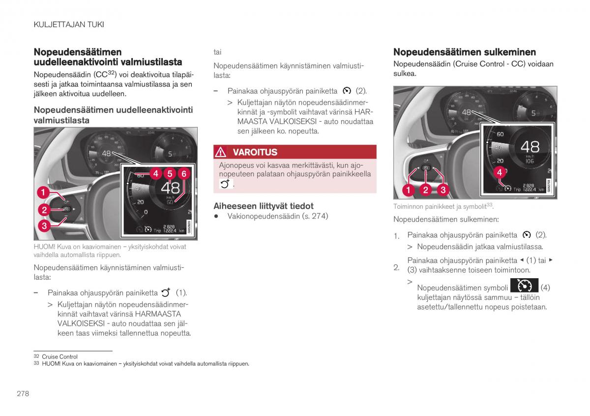 Volvo XC40 omistajan kasikirja / page 280