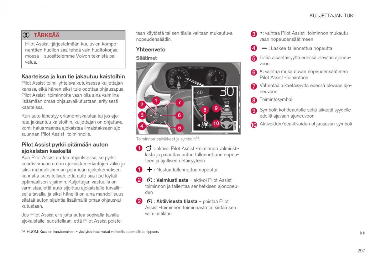 Volvo XC40 omistajan kasikirja / page 299