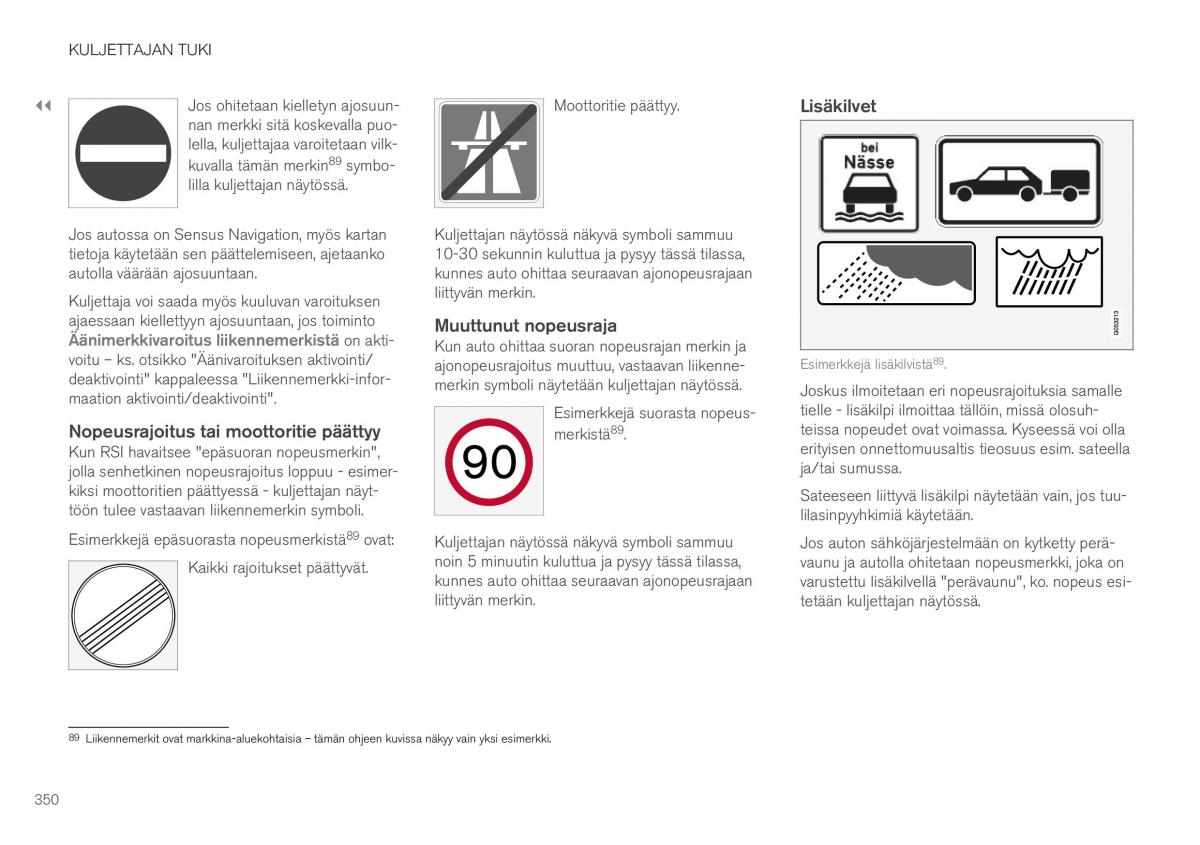 Volvo XC40 omistajan kasikirja / page 352