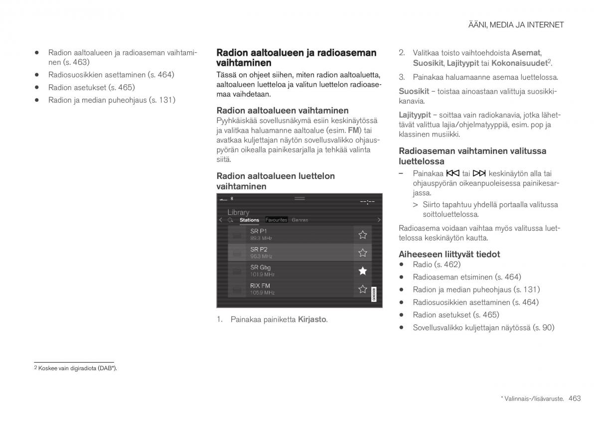 Volvo XC40 omistajan kasikirja / page 465