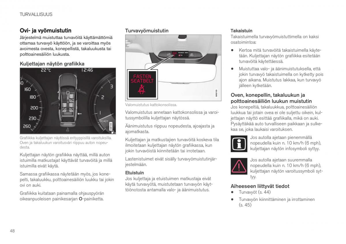 Volvo XC40 omistajan kasikirja / page 50