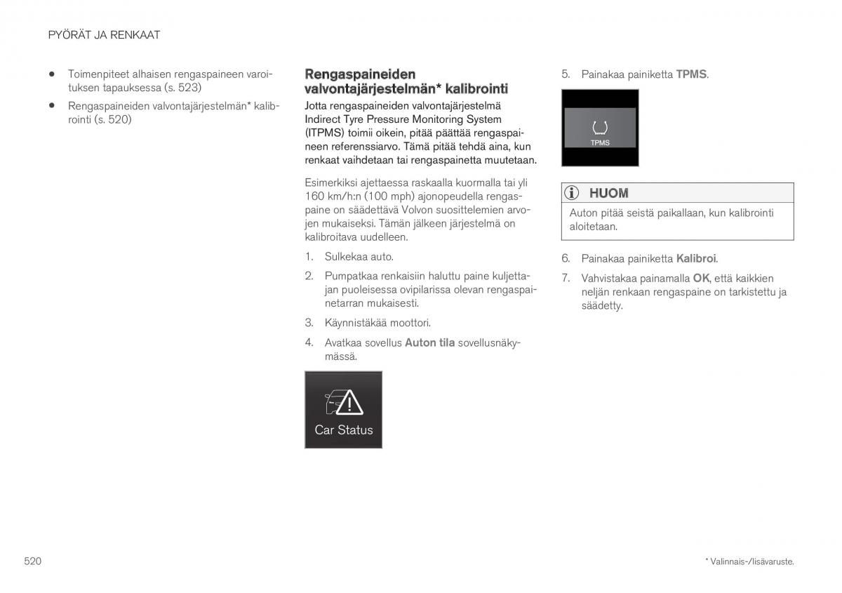 Volvo XC40 omistajan kasikirja / page 522