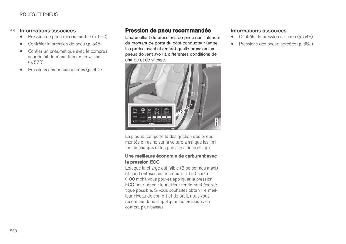 Volvo XC40 manuel du proprietaire / page 552