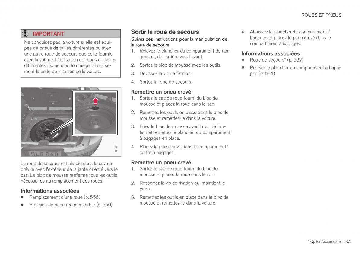 Volvo XC40 manuel du proprietaire / page 565