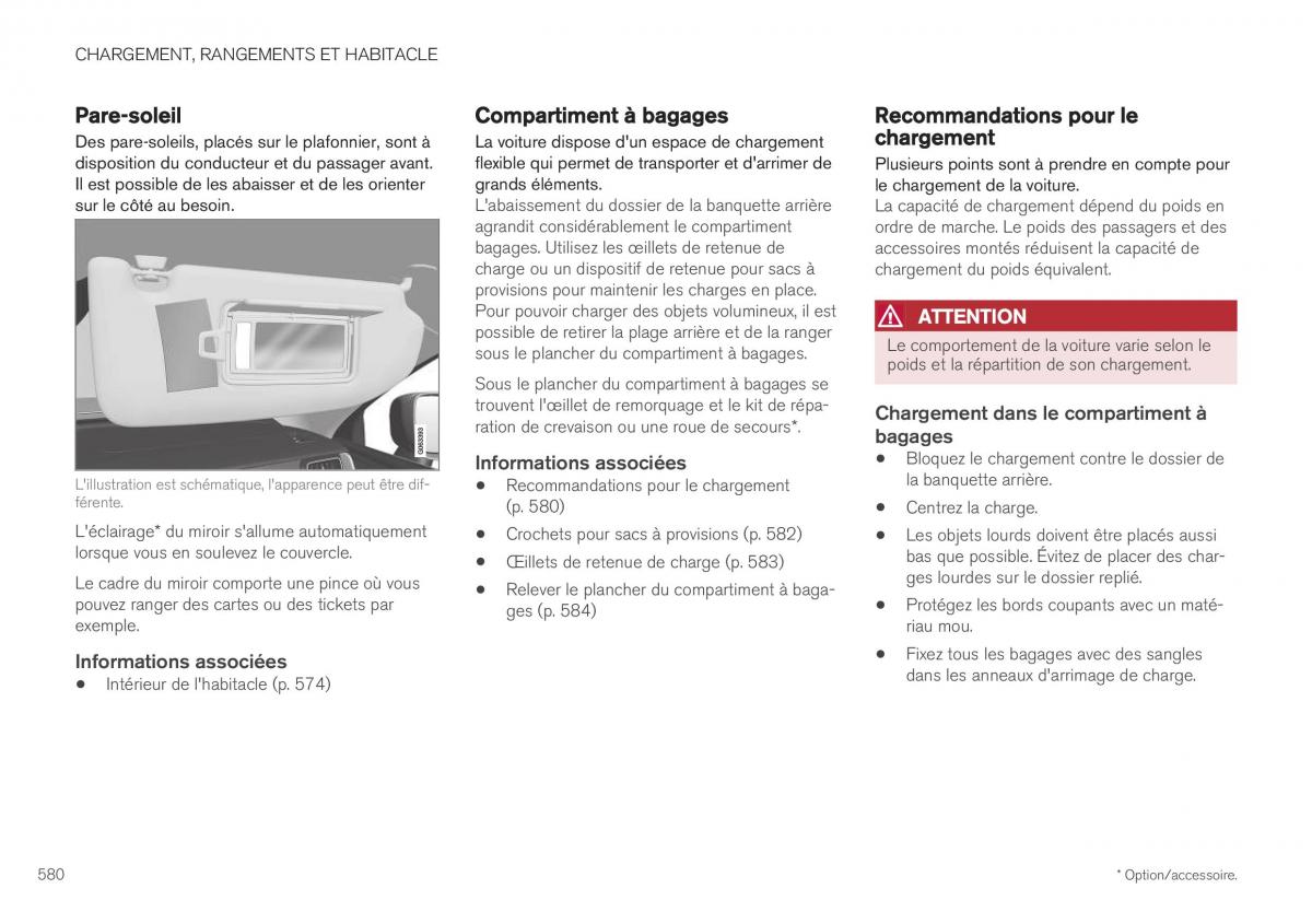 Volvo XC40 manuel du proprietaire / page 582