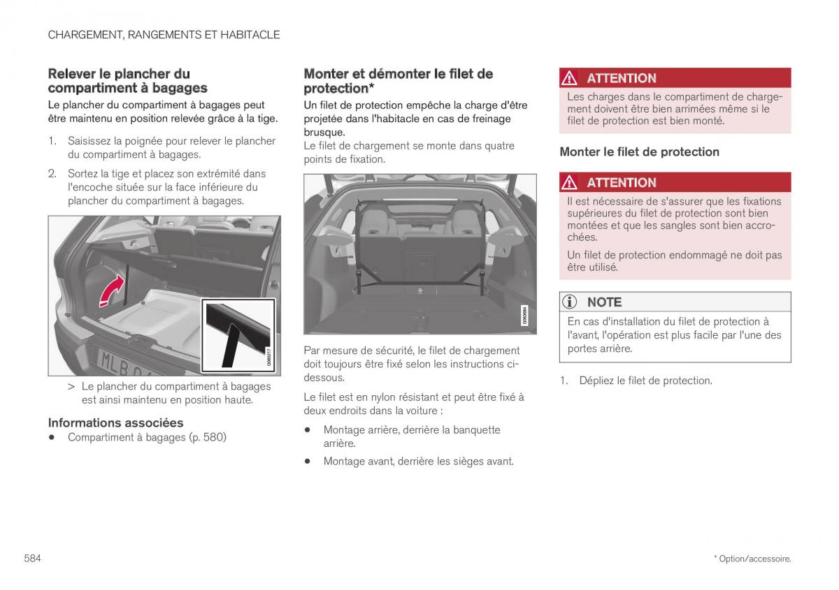 Volvo XC40 manuel du proprietaire / page 586