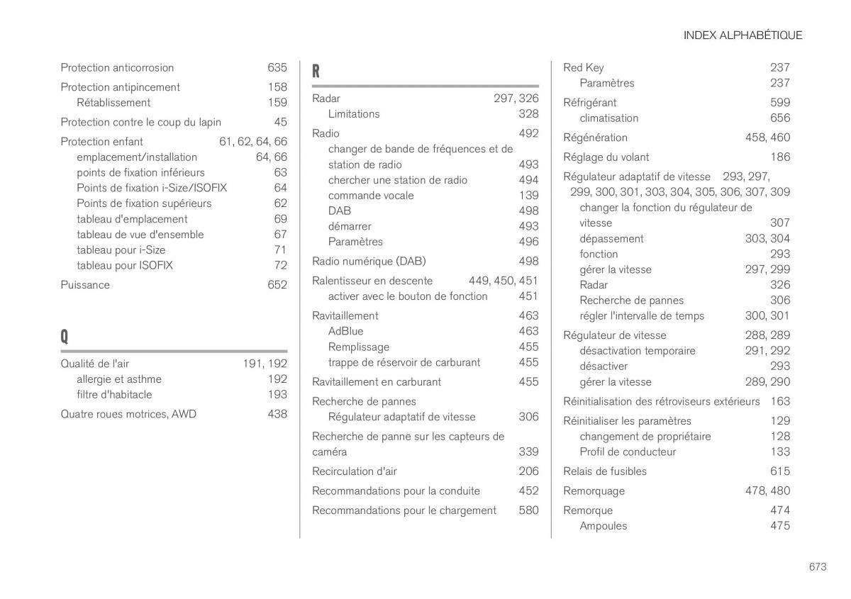 Volvo XC40 manuel du proprietaire / page 675