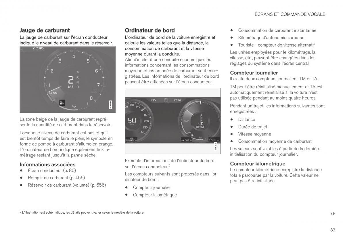 Volvo XC40 manuel du proprietaire / page 85