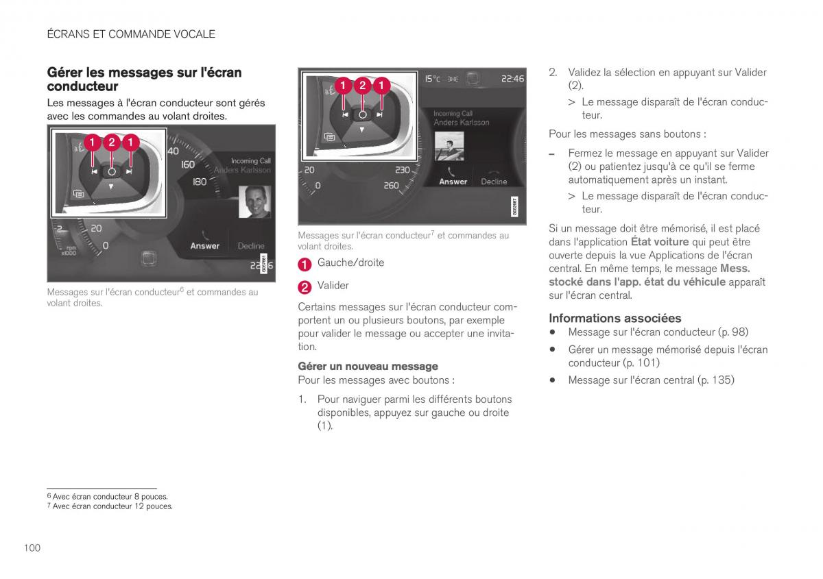 Volvo XC40 manuel du proprietaire / page 102