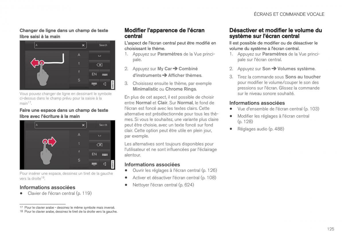 Volvo XC40 manuel du proprietaire / page 127