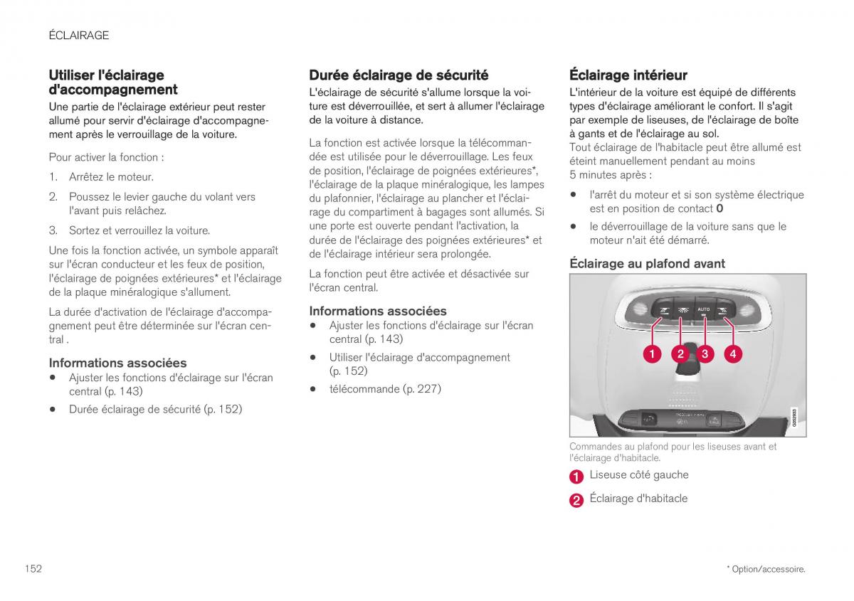 Volvo XC40 manuel du proprietaire / page 154