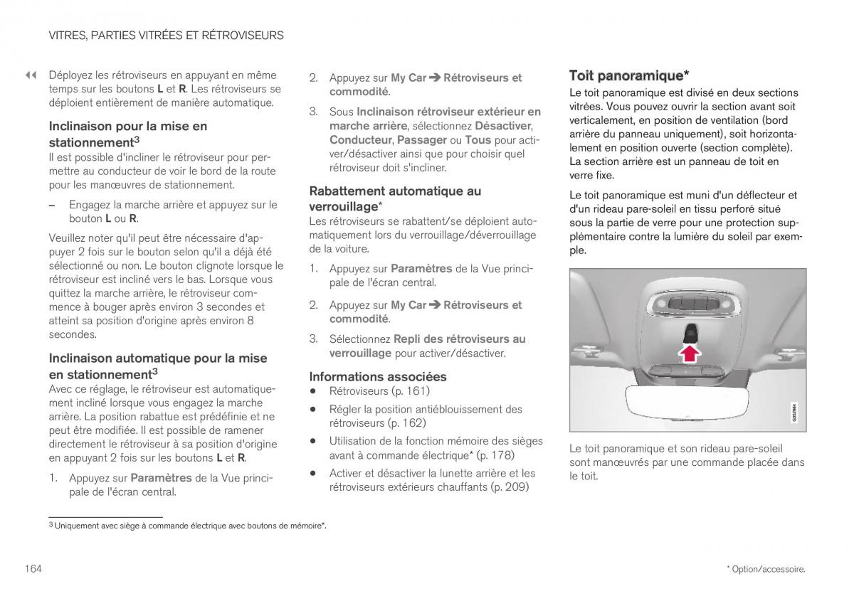 Volvo XC40 manuel du proprietaire / page 166