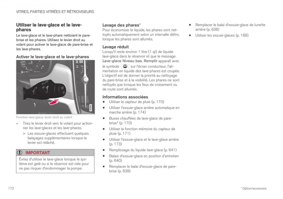 Volvo XC40 manuel du proprietaire / page 174