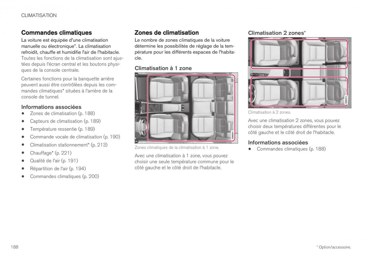 Volvo XC40 manuel du proprietaire / page 190