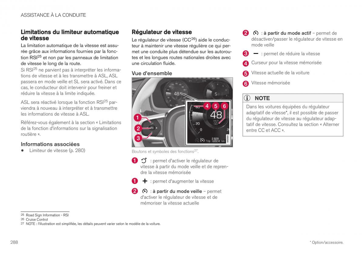 Volvo XC40 manuel du proprietaire / page 290