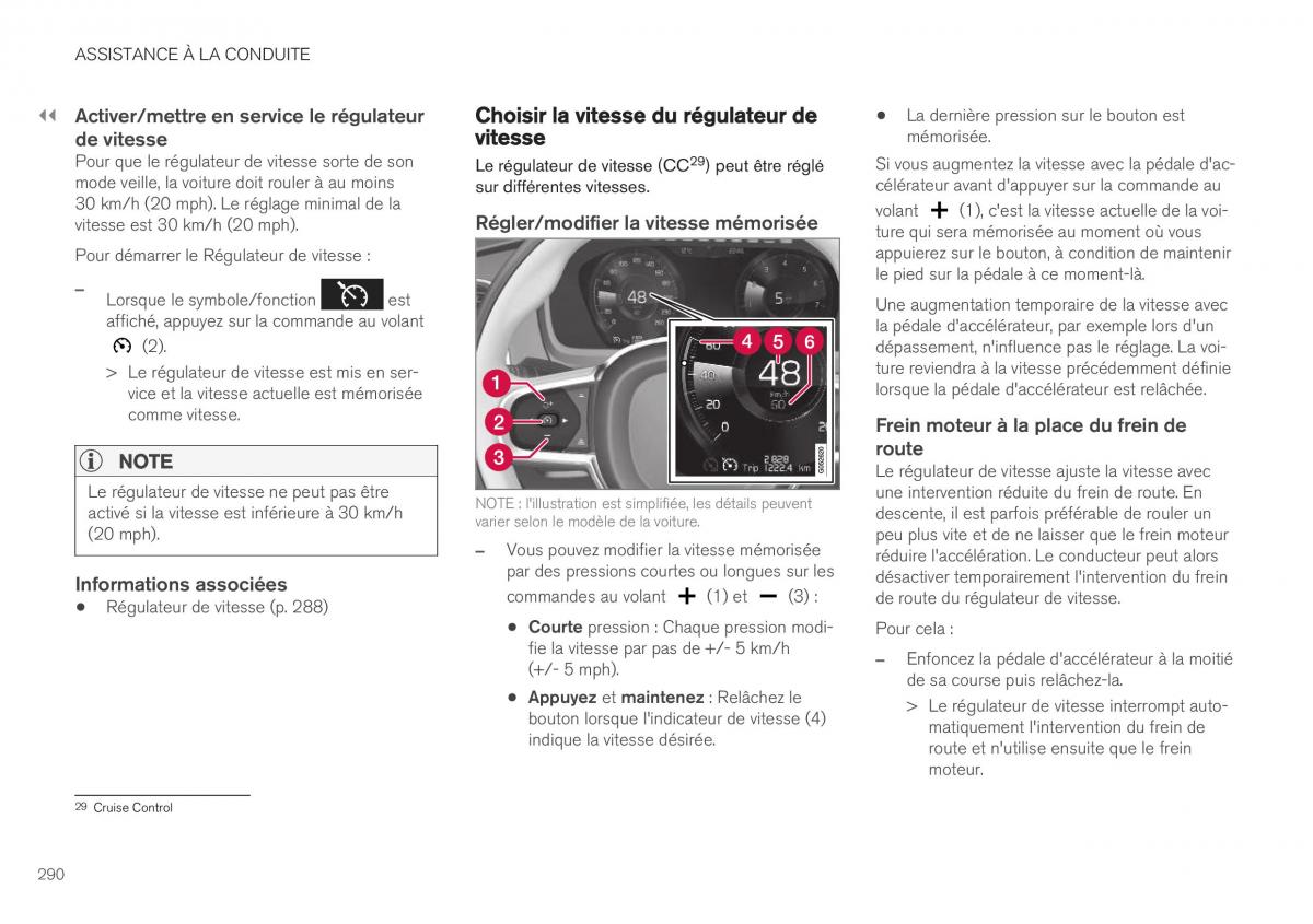 Volvo XC40 manuel du proprietaire / page 292