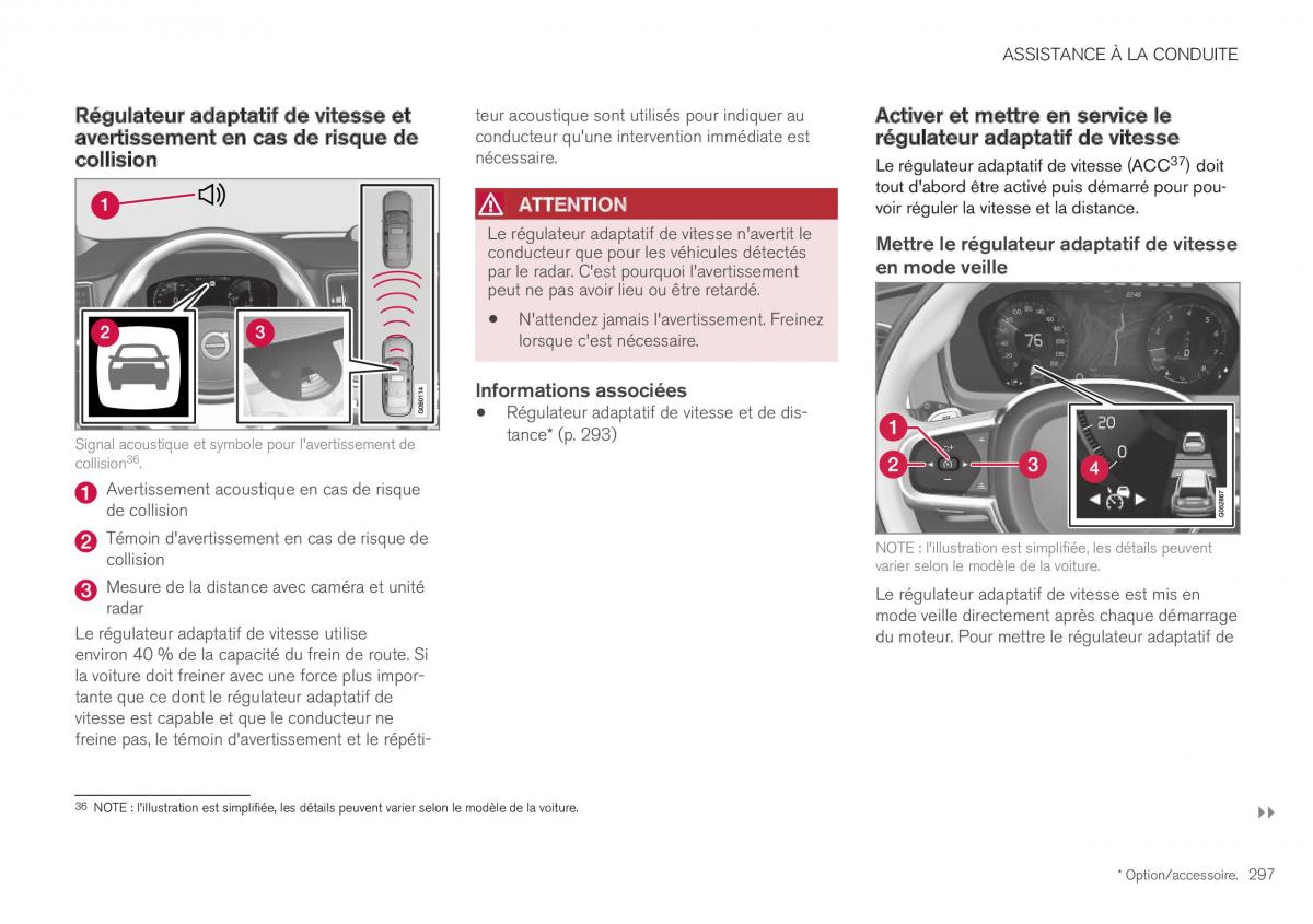 Volvo XC40 manuel du proprietaire / page 299