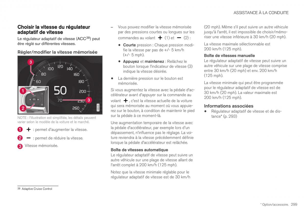 Volvo XC40 manuel du proprietaire / page 301