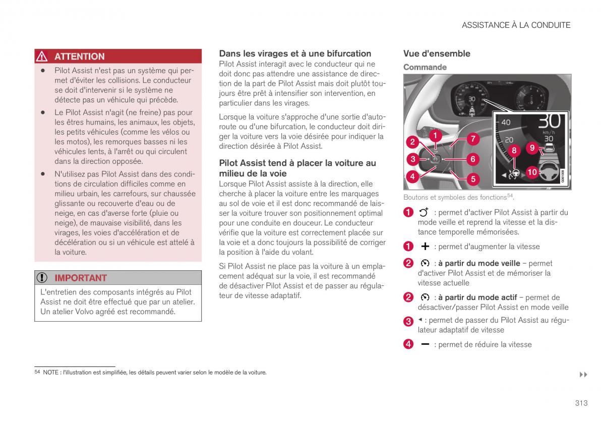 Volvo XC40 manuel du proprietaire / page 315