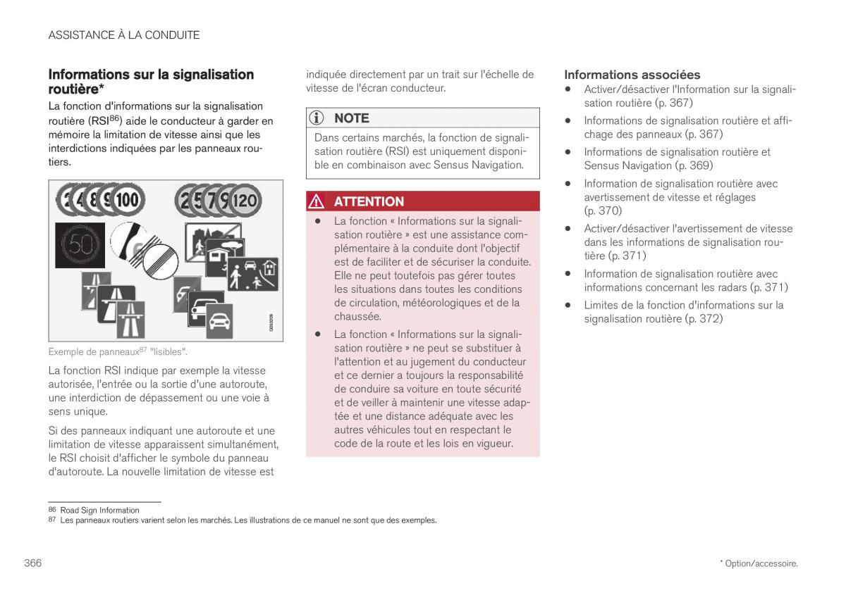 Volvo XC40 manuel du proprietaire / page 368