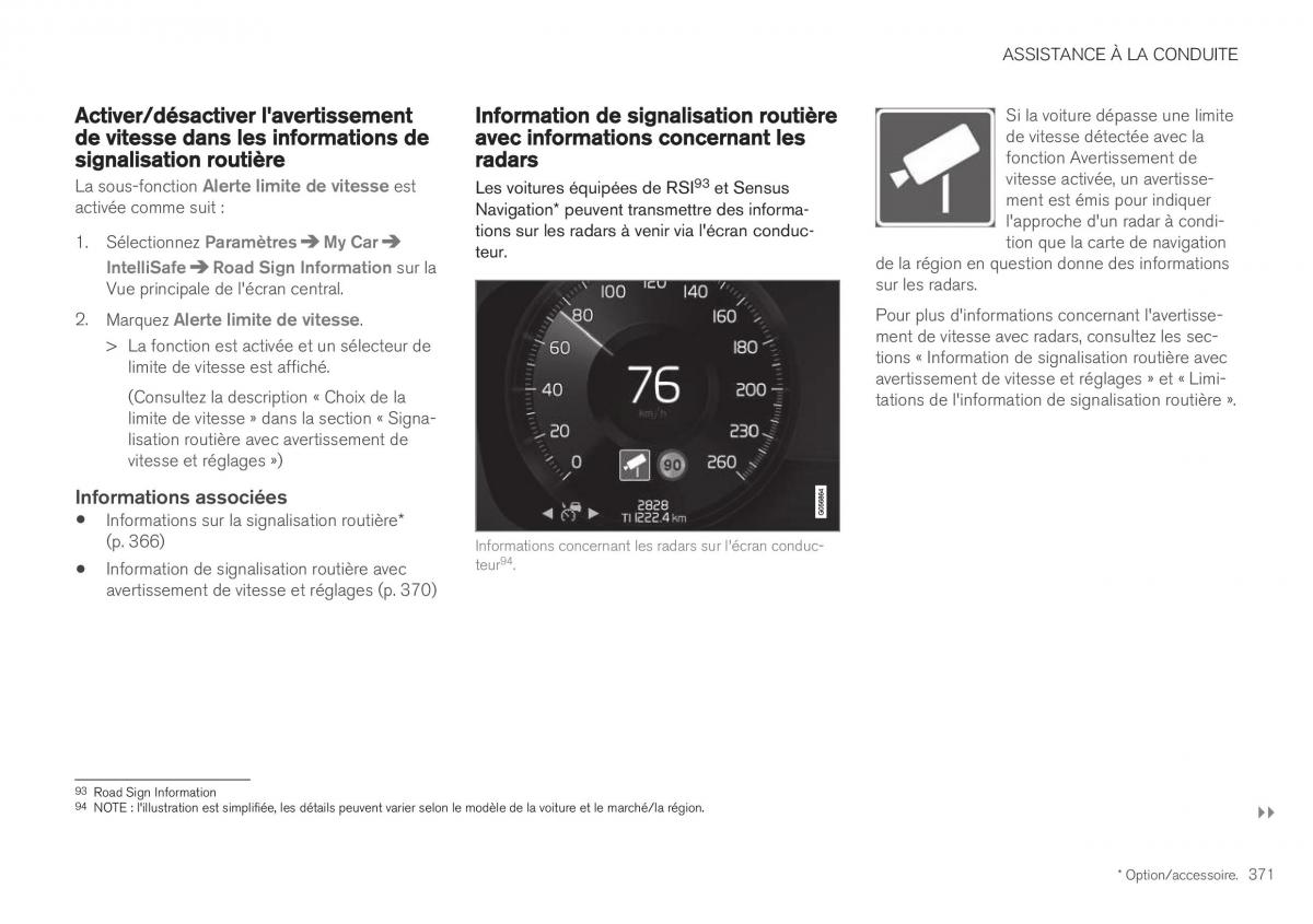 Volvo XC40 manuel du proprietaire / page 373