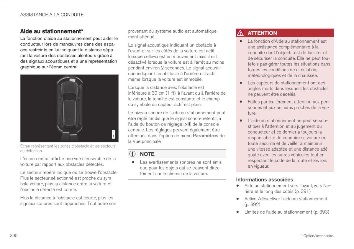 Volvo XC40 manuel du proprietaire / page 392