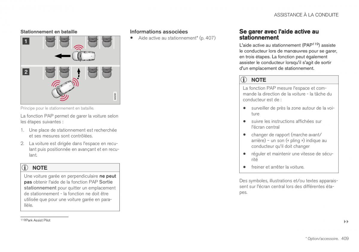 Volvo XC40 manuel du proprietaire / page 411