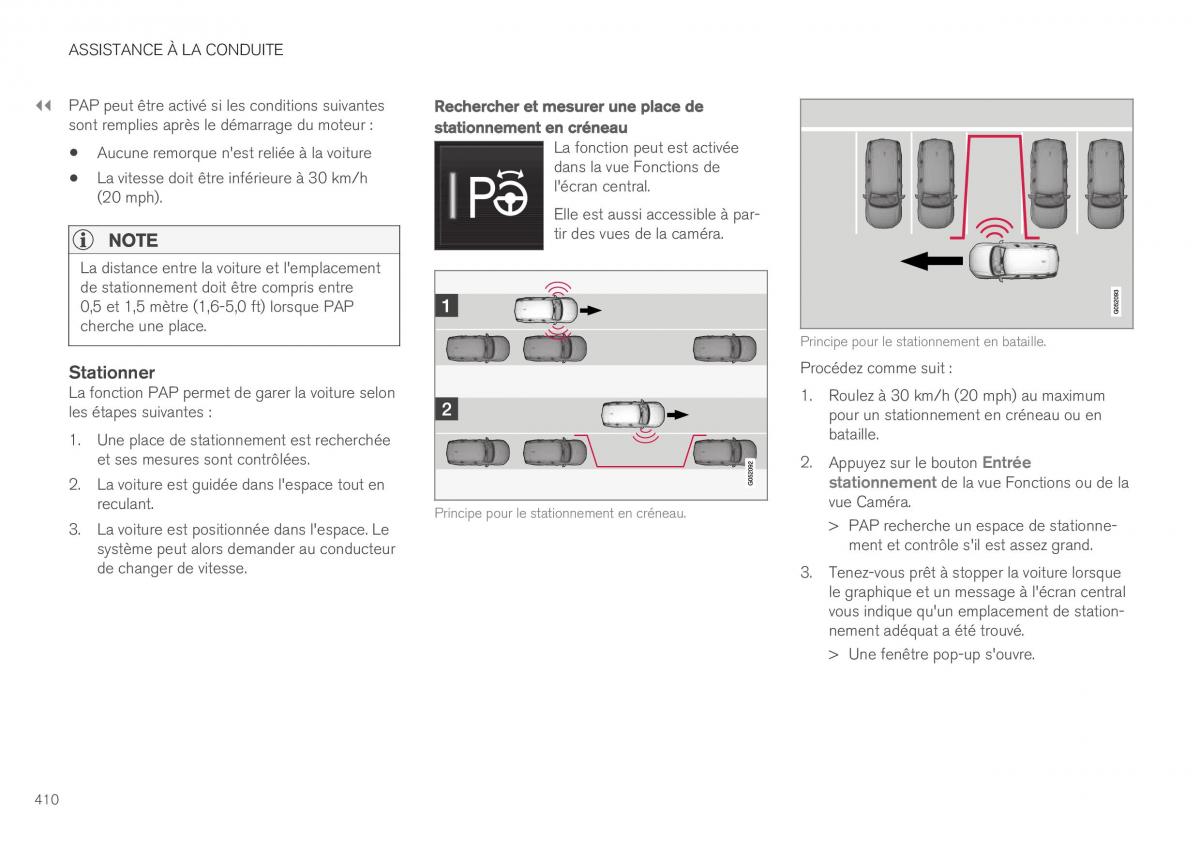 Volvo XC40 manuel du proprietaire / page 412