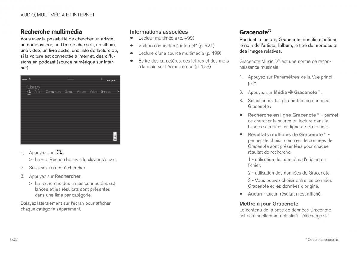 Volvo XC40 manuel du proprietaire / page 504