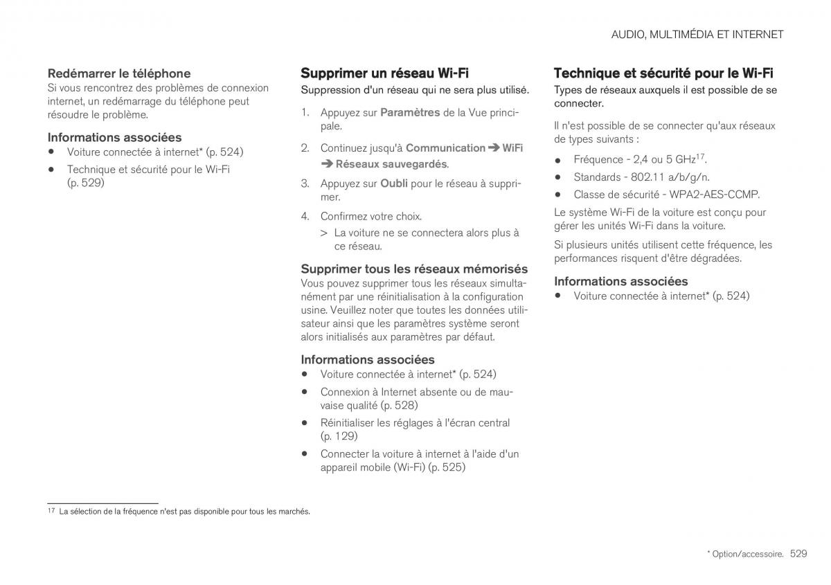 Volvo XC40 manuel du proprietaire / page 531