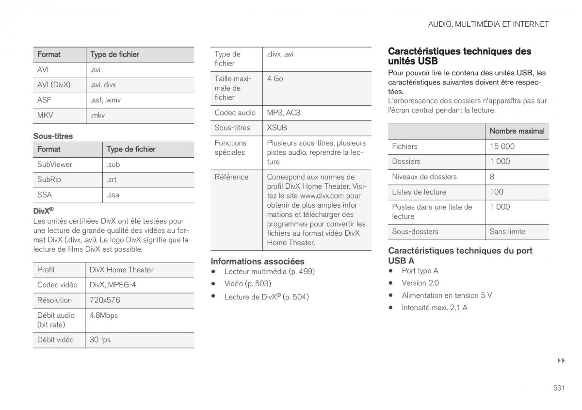 Volvo XC40 manuel du proprietaire / page 533