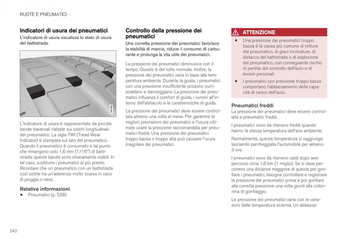 Volvo XC40 manuale del proprietario / page 544