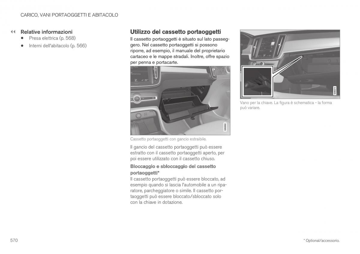 Volvo XC40 manuale del proprietario / page 572