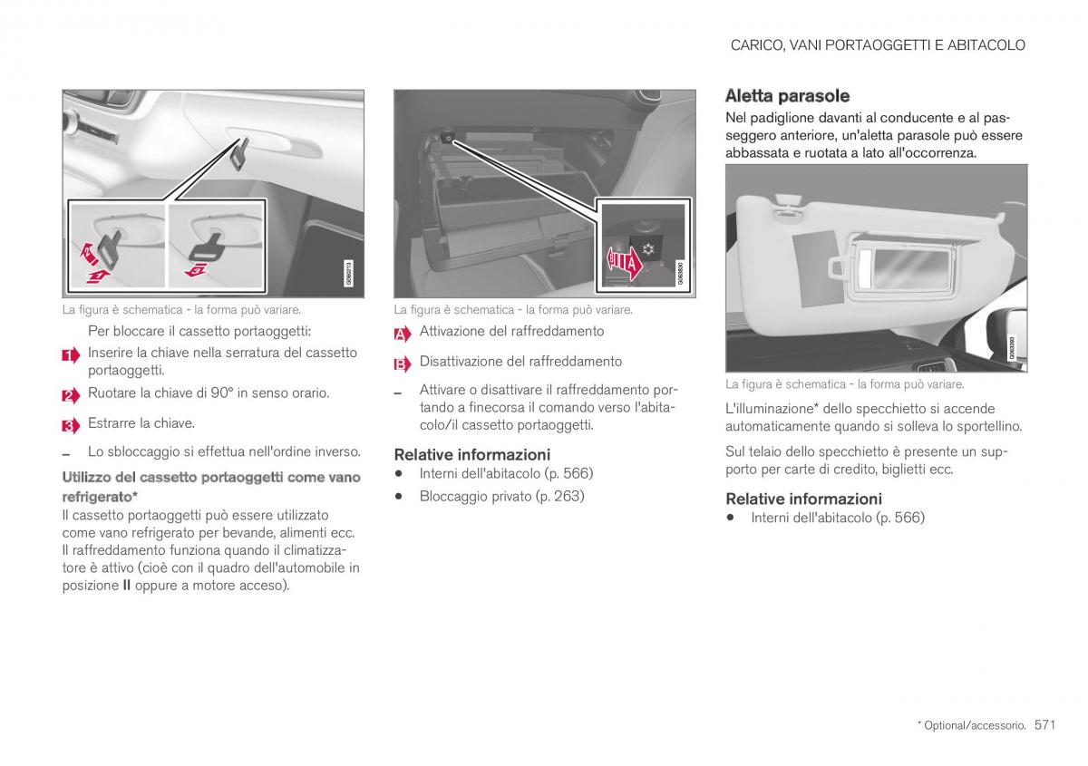 Volvo XC40 manuale del proprietario / page 573